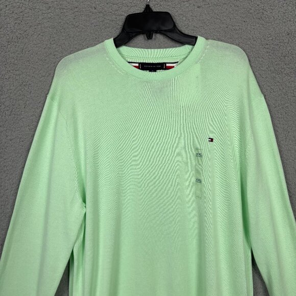 Tommy Hilfiger Women's Pullover Sweater Mint Green XXL New Without Tag's. - Picture 2 of 10